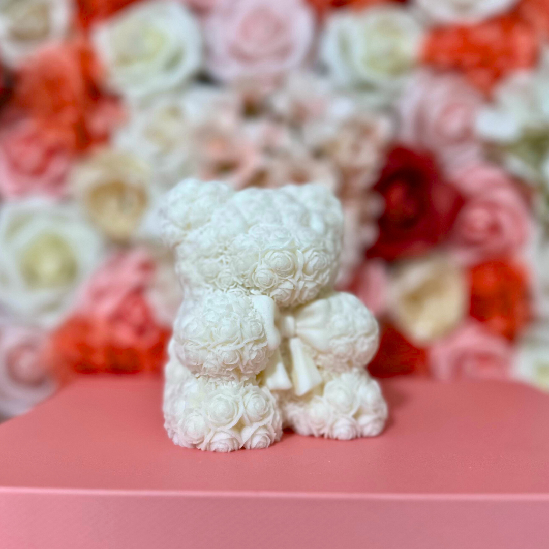 Rosebud Bear with bow
