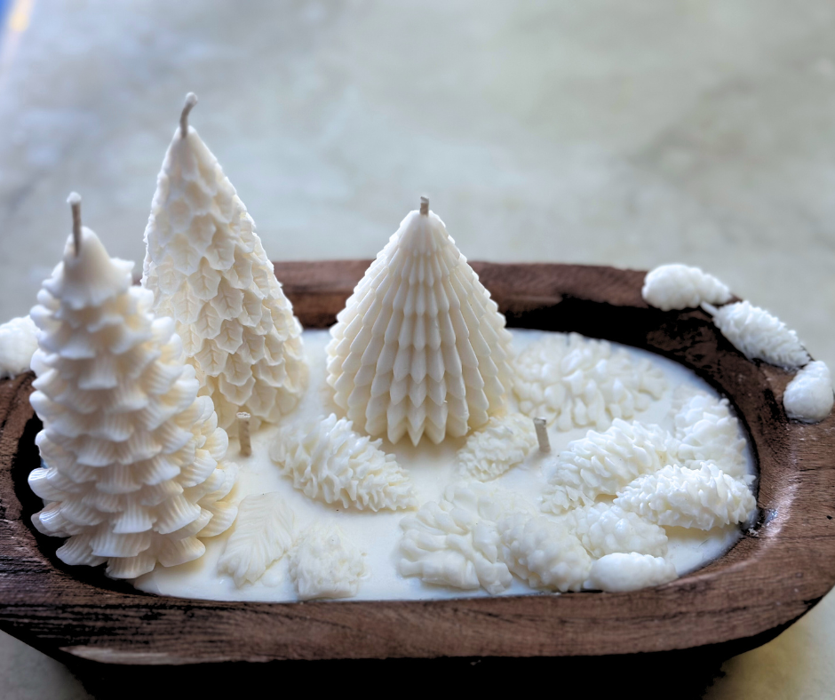 Small Dough Bowl Pick your Design Candlescape