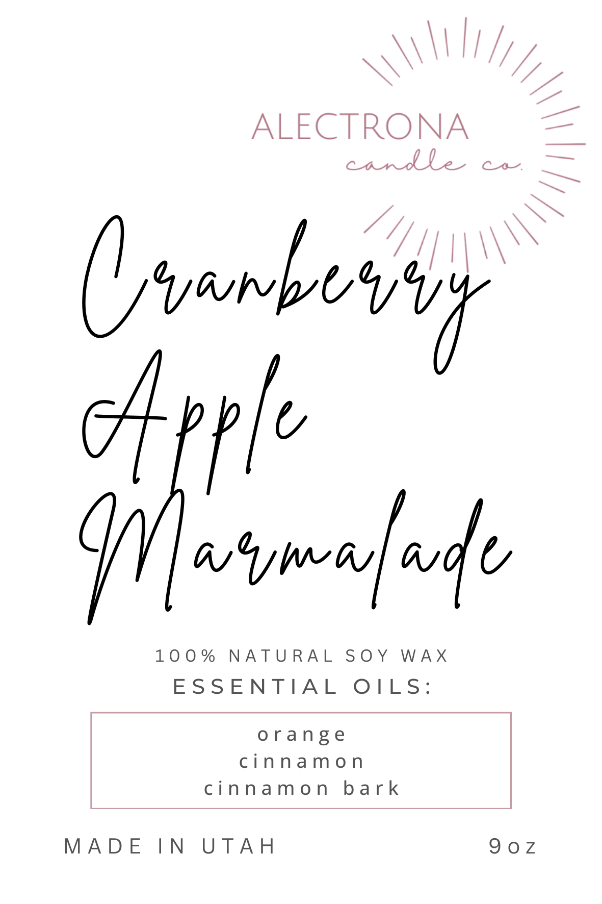 Cranberry Apple Marmalade