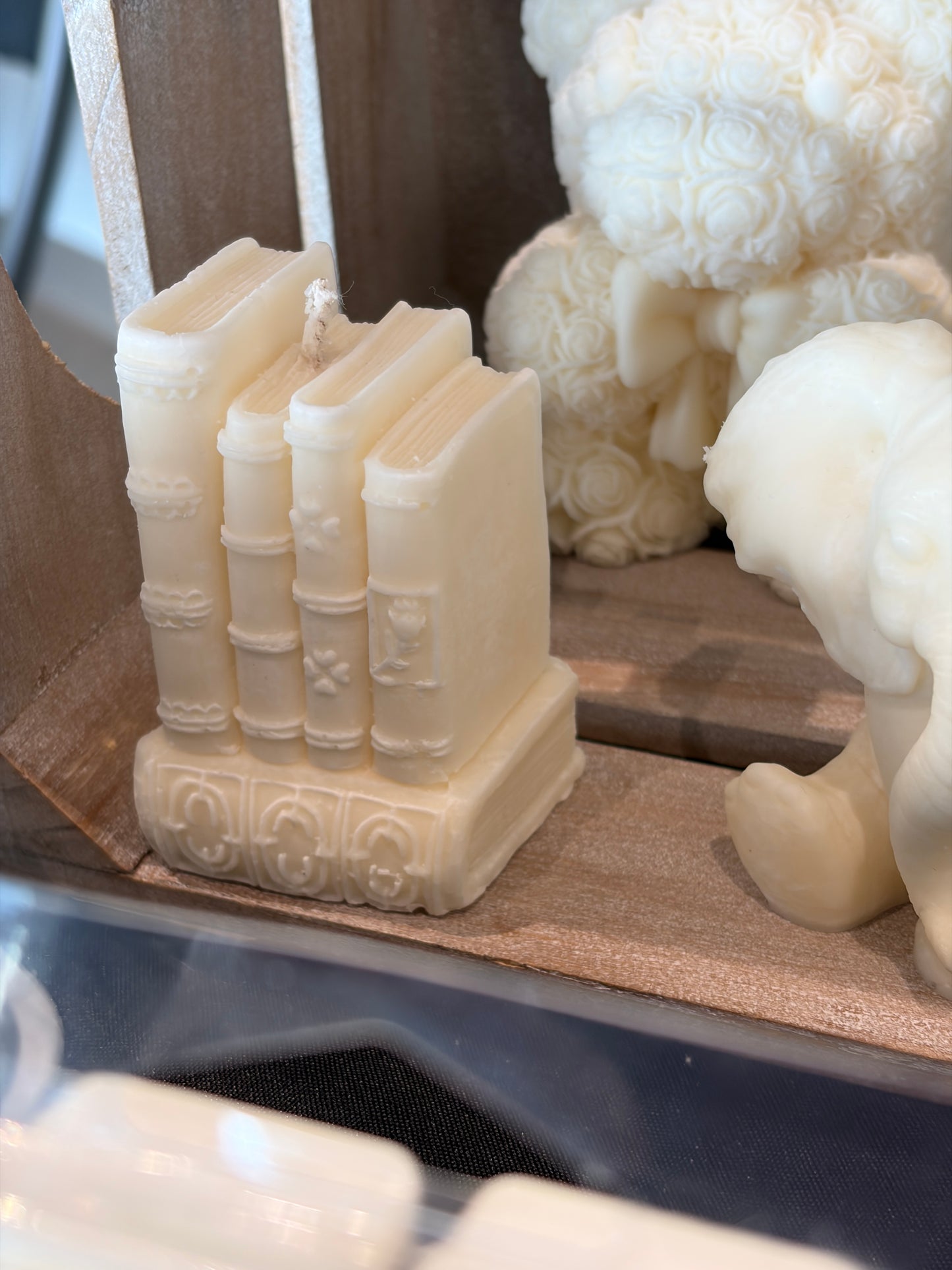 Mini Library Candle