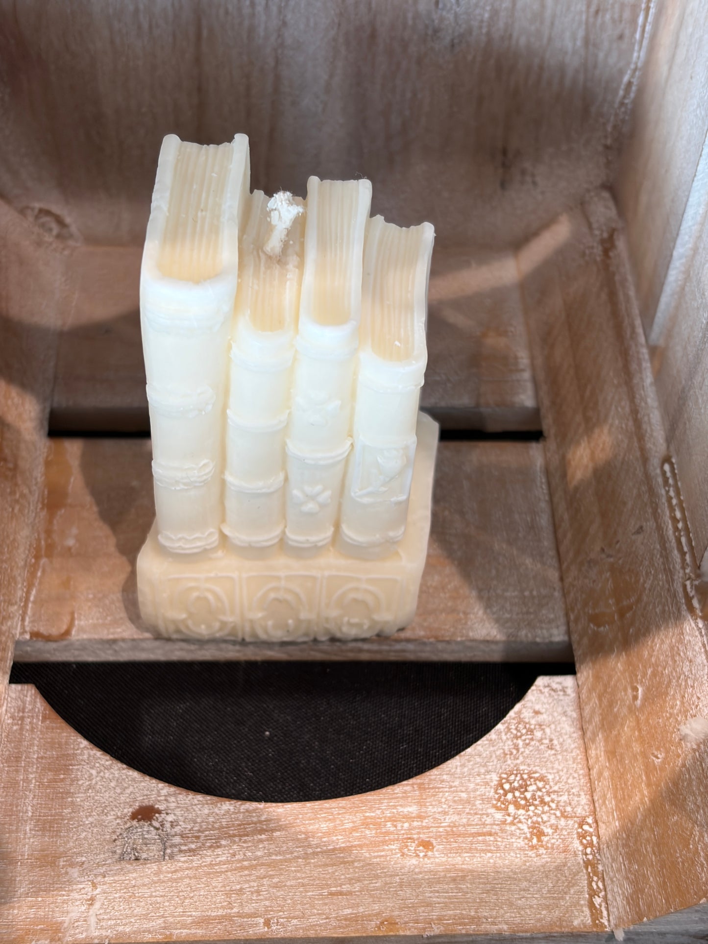 Mini Library Candle