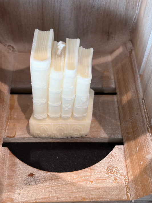 Mini Library Candle
