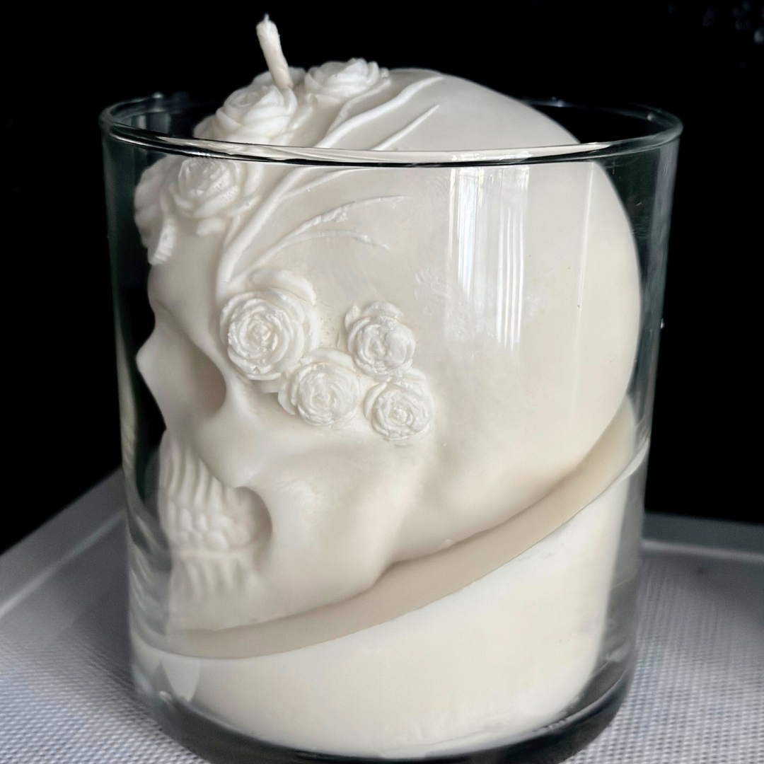 9-oz Skull Candle