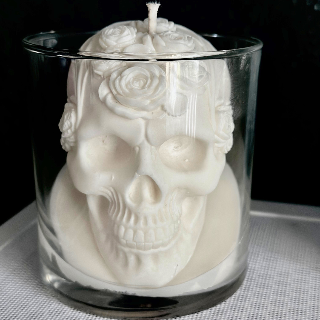 9-oz Skull Candle