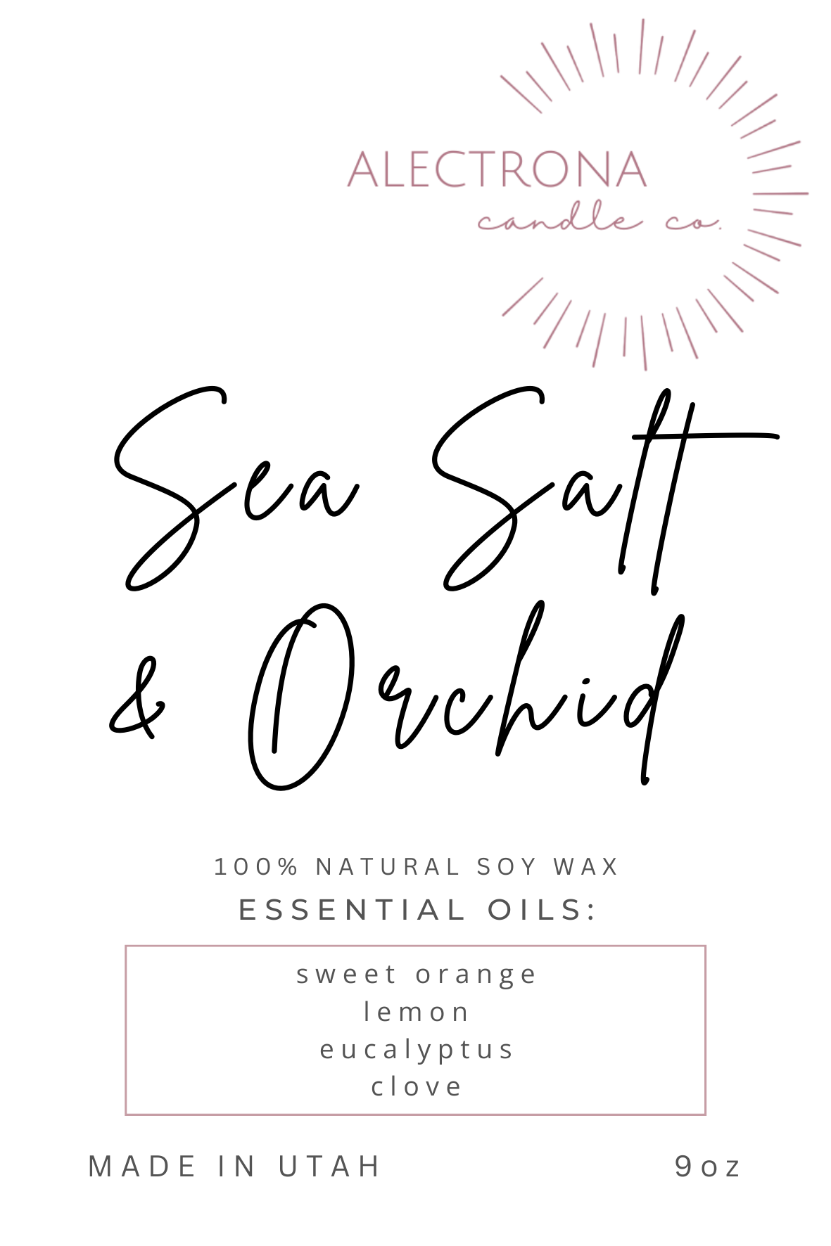 Sea Salt and Orchid