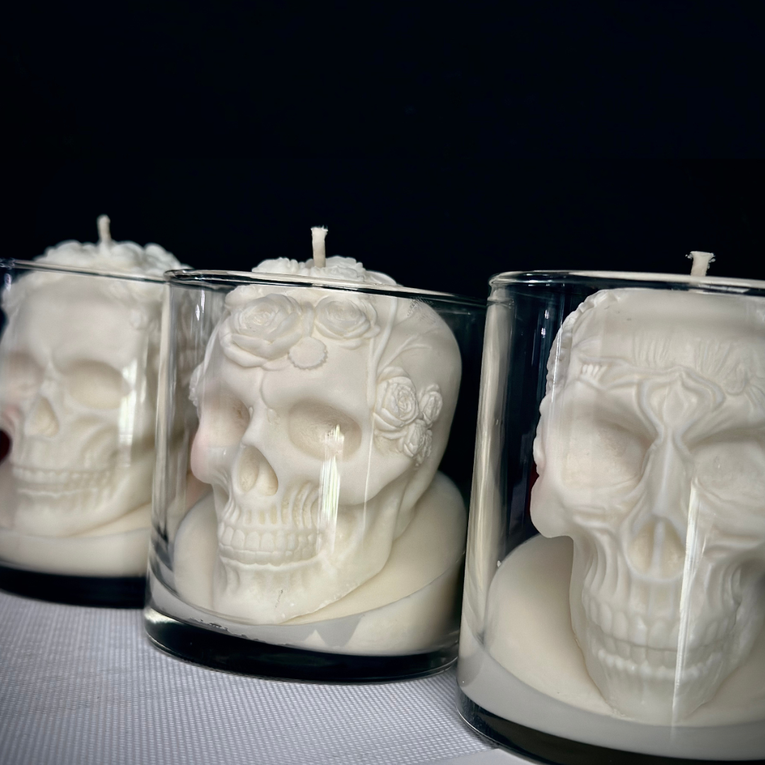 9-oz Skull Candle