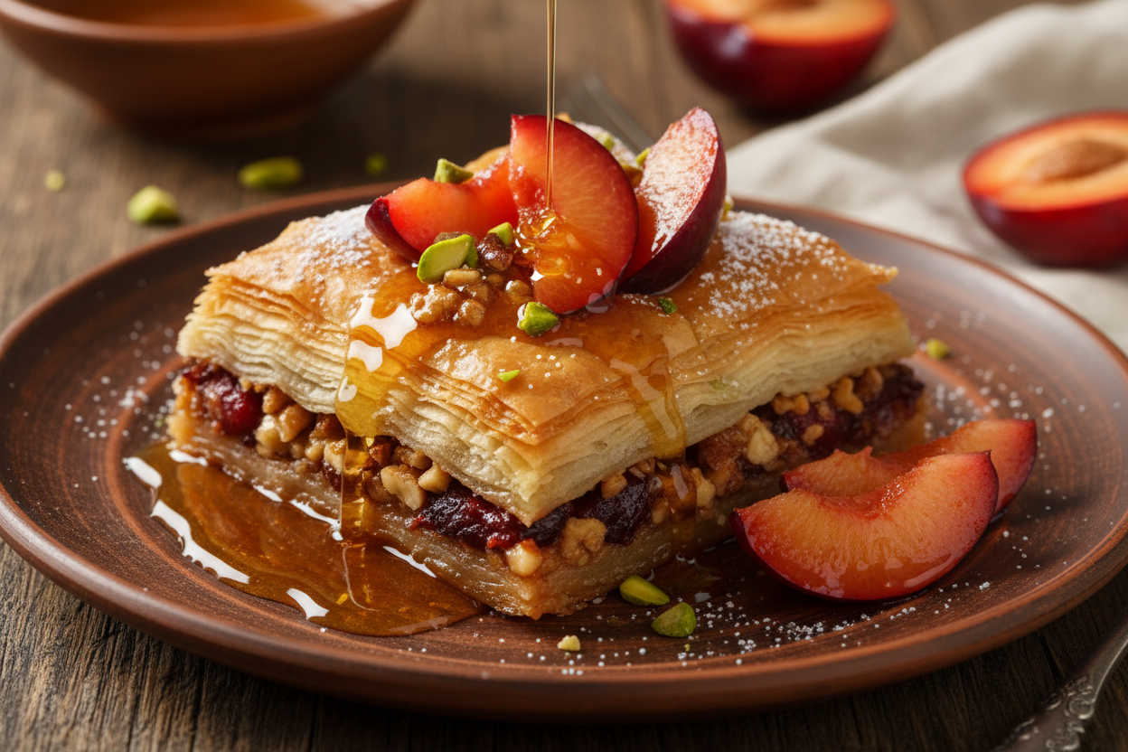 red plum baklava